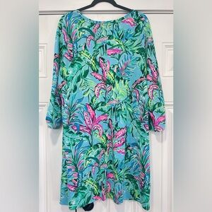 Lilly Pulitzer Linden Pima Cotton Shift Dress XXL